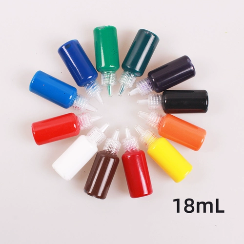 Пигментированная безопасная акварель для рисования пальчиками, комплект для рисования для раннего возраста, художественная художественная роспись, цвет