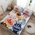 Red Cartoon Network Anpanman Tencel Ruanxi lụa băng ba mảnh mat không khí rửa được điều Ruanxi 1.51.8 mét - Thảm mùa hè