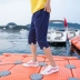 Mùa hè 2018 phiên bản Hàn Quốc mới của giới trẻ tự tu bảy điểm quần âu quần cotton harem quần 3/4 Jeans