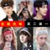Thời trang tóc phụ kiện mũ Nhật Bản và Hàn Quốc thể thao tóc ban nhạc nữ nam Hàn Quốc knit đàn hồi trùm đầu headband mồ hôi thấm thấm headband