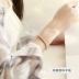 Sterling Bạc Vòng Đeo Tay Nữ S925 Bạc Bạc Hạt Hạt Chuyển Hạt Trang Sức Nhật Bản và Hàn Quốc Ngọt Thời Trang Bracelet