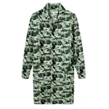 Униформа медсестры для работы, флисовая длинная камуфляжная пылезащитная крышка, нагрудник, фартук, рабочая одежда