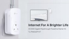 сетевой адаптер tp-link tl-pa9020p kit 2口千兆套装有线电力猫