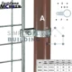 42/48 thép lan can phụ kiện kết nối fastener doanh sửa chữa thành viên cầu thang tay vịn thép ốc vít