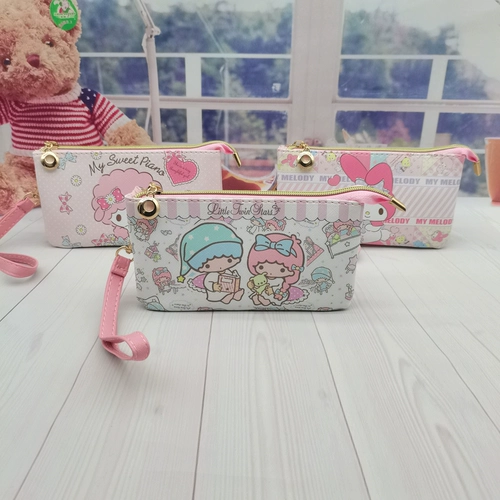 Hello kitty, мультяшная универсальная портативная сумка для паспорта, барсетка, мобильный телефон, бумажник, картхолдер