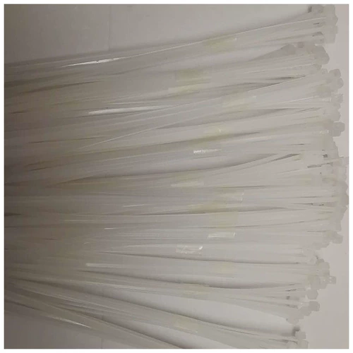 Пластиковые белые нейлоновые кабельные стяжки, нить, ремень, фиксаторы в комплекте