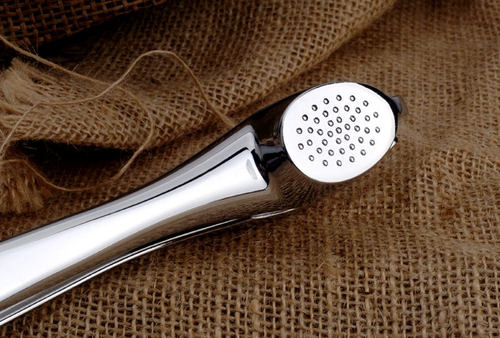 Выход из Германии Оригинальный единственная из нержавеющая сталь цинк сплав с нажатой чеснокой чесночный чеснок очищающий чеснок сжимающий имбирный сок, вырезанный чесночный, бесплатная доставка.