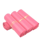 Розовый белый пакет, одежда, большая непромокаемая сумка, пластиковый набор материалов, упаковка, увеличенная толщина, оптовые продажи