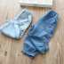 Cô gái cắt quần mùa hè cotton phần mỏng nữ bé quần short denim thoáng khí cô gái nhỏ quần âu Hàn Quốc phiên bản của vừa và nhỏ Quần jean