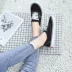 Kéo trở lại giày vải 2018 mới kéo trở lại giày của nam giới Hàn Quốc vài đôi giày thấp để giúp trắng hoang dã giày phẳng giày thường