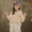 Cô gái sọc áo mùa thu cotton mới quần áo trẻ em rộng rãi phiên bản Hàn Quốc của áo thun cổ tròn dài tay áo thun - Áo thun