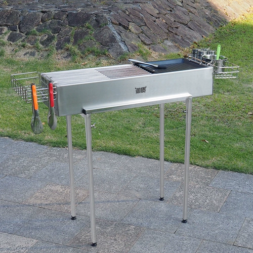 Портативное отдых сгущенное 304 печь для барбекю из нержавеющей стали