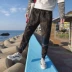 Hummer nam sinn lò studio Macheda ngụy trang chân quần nam phiên bản Hàn Quốc đẹp trai t quần thủy triều Quần mỏng