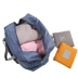 Hành lý với túi du lịch không thấm nước hành lý xe đẩy lưu trữ hợp nhất túi polyester xách tay gấp vai túi đựng quần áo du lịch Túi du lịch