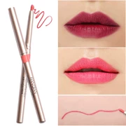 Không thấm nước xoay Lip liner Non-stick Cup Lipstick Lip Lip Bean Bean Aunt Color Korea Bites Lip Makeup Chính hãng - Bút chì môi / môi lót