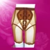 Chính hãng midrib laca body đồ lót Laka body định hình quần hông chân bụng năng lượng vàng đá quần bó đoạn ngắn quần lót gen bụng Quần cơ thể