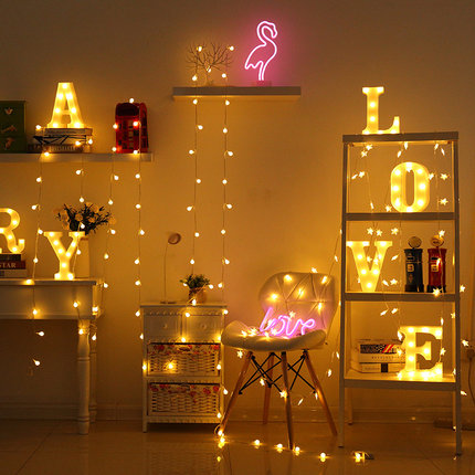 led小彩灯满天星少女房间装饰网红灯