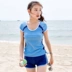 12-13-14-15-16-17 tuổi thanh niên bảo thủ áo tắm bụng nữ sinh viên Hàn Quốc mùa hè dễ thương - Bộ đồ bơi hai mảnh Bộ đồ bơi hai mảnh