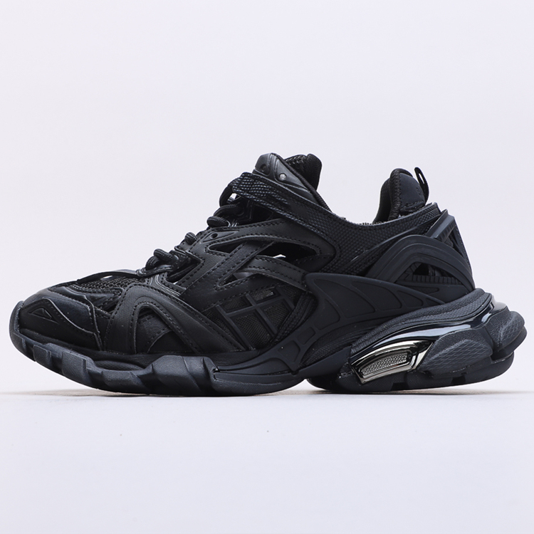 The Fourth Generation BlackParis B home Four generations Daddy shoes men and women Three generations air cushion Low Gang The second generation LED light lovers gym shoes track.2