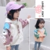 Áo khoác bé gái mùa xuân 2020 mới 3 bé 4 tuổi phong cách nước ngoài bé công chúa mùa xuân và áo khoác cotton mùa thu trùm đầu - Áo khoác