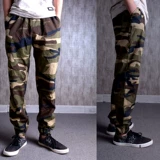 春秋夏季男士纯棉薄款工作裤劳保迷彩服裤子工装裤加肥工作服长裤