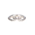 S925 sterling bạc chặt chẽ nhẫn chính tả Thái bạc Sun Wukong vàng hoop dính một cặp nhẫn nam và nữ cặp sinh viên nhẫn nhẫn cưới vàng tây Nhẫn