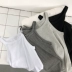 2018 mùa hè mới Hàn Quốc phiên bản của hoang dã slim slimming không tay halter treo strapless áo sơ mi nữ áo sơ mi vest quần thể thao nữ Áo ba lỗ