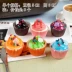 Mô phỏng bánh mì bánh mousse món tráng miệng cupcakes cửa sổ nhỏ đạo cụ Trang trí Wedding chụp chơi mô hình Đồ chơi mềm