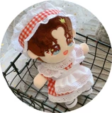 Красная цветная кукла, милая юбка, комплект с аксессуарами, 20см