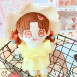 Желтое цветное платье, комплект, кукла для одевания, (в наличии на складе), 20 см, 20см, детская одежда