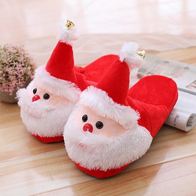 taobao agent Winter plush slippers, Christmas toy, Birthday gift