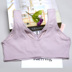 Áo cotton cô gái cỡ lớn không có vành áo học sinh trung học phát triển thời kỳ ngủ đồ lót trước khi mở khóa cô gái béo mm áo ngực đẹp Áo ngực ren