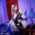 Tháp Đen cospaly Sụp Đổ 3 Sao Mái Vòm Đường Sắt cos quần áo nữ trò chơi Đầm dễ thương loli Anime Bộ hoàn chỉnh