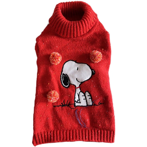 Little B Cub, Limited Snoopy Pet Sweater Zhenghong новогодний рубашка, Corgi Mao Ball, осенний и зимний высокий