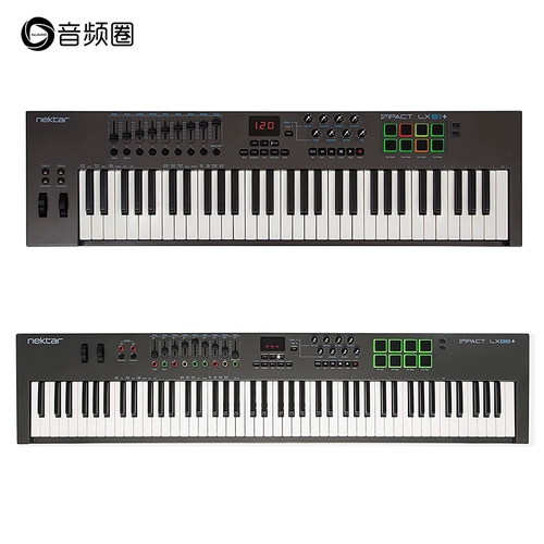 Audio Circle Nektar Impact LX25/49/61/88 Key Midi клавиатура Профессиональная договоренность о тяжелом весе педаль
