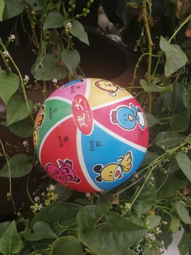 Экологичная ракетка, эластичная игрушка для детского сада, 8.5 дюймов, увеличенная толщина, китайский гороскоп, 22 см