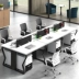 Thành Đô ghế văn phòng kết hợp nội thất văn phòng 2 4 6 người nhân viên bàn máy tính bàn nhân viên bàn màn hình vị trí thẻ ghế giám đốc cao cấp Nội thất văn phòng