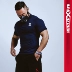 MAXATTACK căng quần thể dục khô nhanh tay áo ngắn nam Huấn luyện viên cá nhân chạy bộ thể thao POLO thường - Áo polo thể thao mẫu áo polo Áo polo thể thao