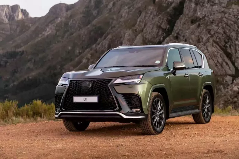 Для Lexus LX600 обновлённый спортивный пакет LX600 средняя сеть новая передняя часть LX600 решётка противотуманной фары