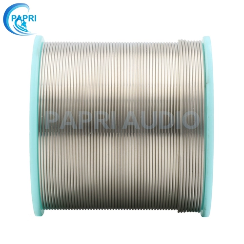 Оригинальная британская аудиотепита музыка музыка с серебряной 6% паяльной проволокой 1,0 мм