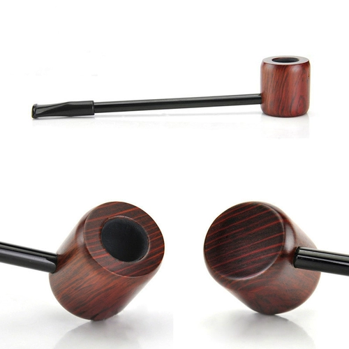 Сан-да Санда Сильная моряка Ностальгическая труба Сплошная древесина прямой фигурки изысканная подарочная коробка Установленная личность дым sd-