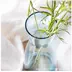 Màu xanh Bắc Âu sáng tạo cứu trợ bình thủy tinh phòng khách khách sạn mềm mại trang trí đám cưới bình bình chậu ghép trồng rau Vase / Bồn hoa & Kệ