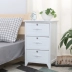 Đơn giản đầu giường gỗ lồng vào nhau miễn phí cài đặt 40cm nền kinh tế hiện đại màu trắng tủ ngăn kéo hẹp lưu trữ Drawer - Buồng