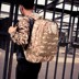 Ăn gà ba lô ba lô túi đeo vai người lớn trẻ em học sinh bình thường nam nhỏ gửi Velcro sạc cấp đi học nữ cấp 2 Ba lô
