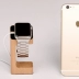 Elm Apple Apple điện thoại di động sạc đứng Đồng hồ iPhone đầy đủ cơ sở gỗ rắn iwatch màn hình gỗ đứng - Phụ kiện điện thoại di động ốp lưng oppo f11 pro Phụ kiện điện thoại di động