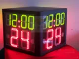 Баскетбольная игра на четырех сторонах 24 секунды Устройство с падением 4 стороны, 14 секунд обратный отсчет, кабельная беспроводная карта 24 секунды хронограф