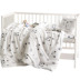 Ins gió bộ đồ giường bé mẫu giáo quilt ba mảnh trẻ em cotton quilt cover nap lõi bông kit ga giường cho bé Bộ đồ giường trẻ em