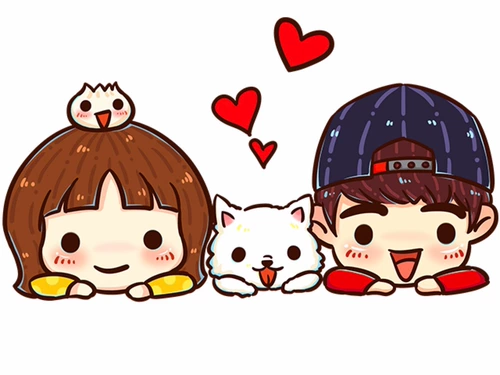 淘布街 Live Room Cartoon Clate Head Pure Cotton Clate