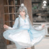 Tại chỗ Trọng Lực VC chính hãng tóc bóng Qianqiu Luotianyi COS hàng ngày váy cosplay của phụ nữ toàn bộ cosplay hinata Cosplay