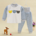 Đồ lót cotton cho bé cao eo phù hợp với bé sơ sinh 0-3 tuổi bé trai và bé gái mùa xuân và mùa thu dài tay áo đáy quần dịch vụ tại nhà quần áo trẻ em nam Quần áo lót